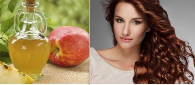 beneficios del vinagre de manzana para el cabello