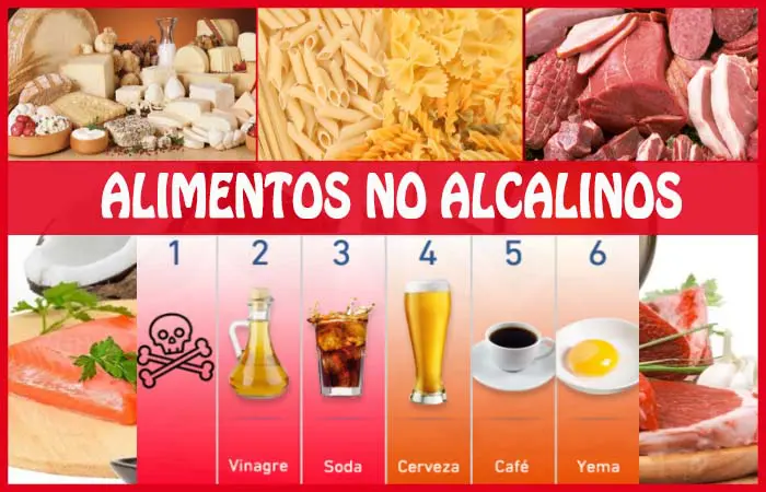 Alimentos no alcalinos