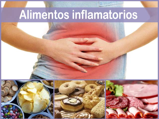alimentos inflamatorios
